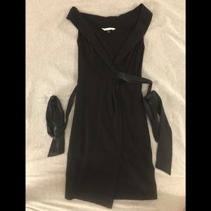 Diane con Furstenberg Black Wrap Dress
